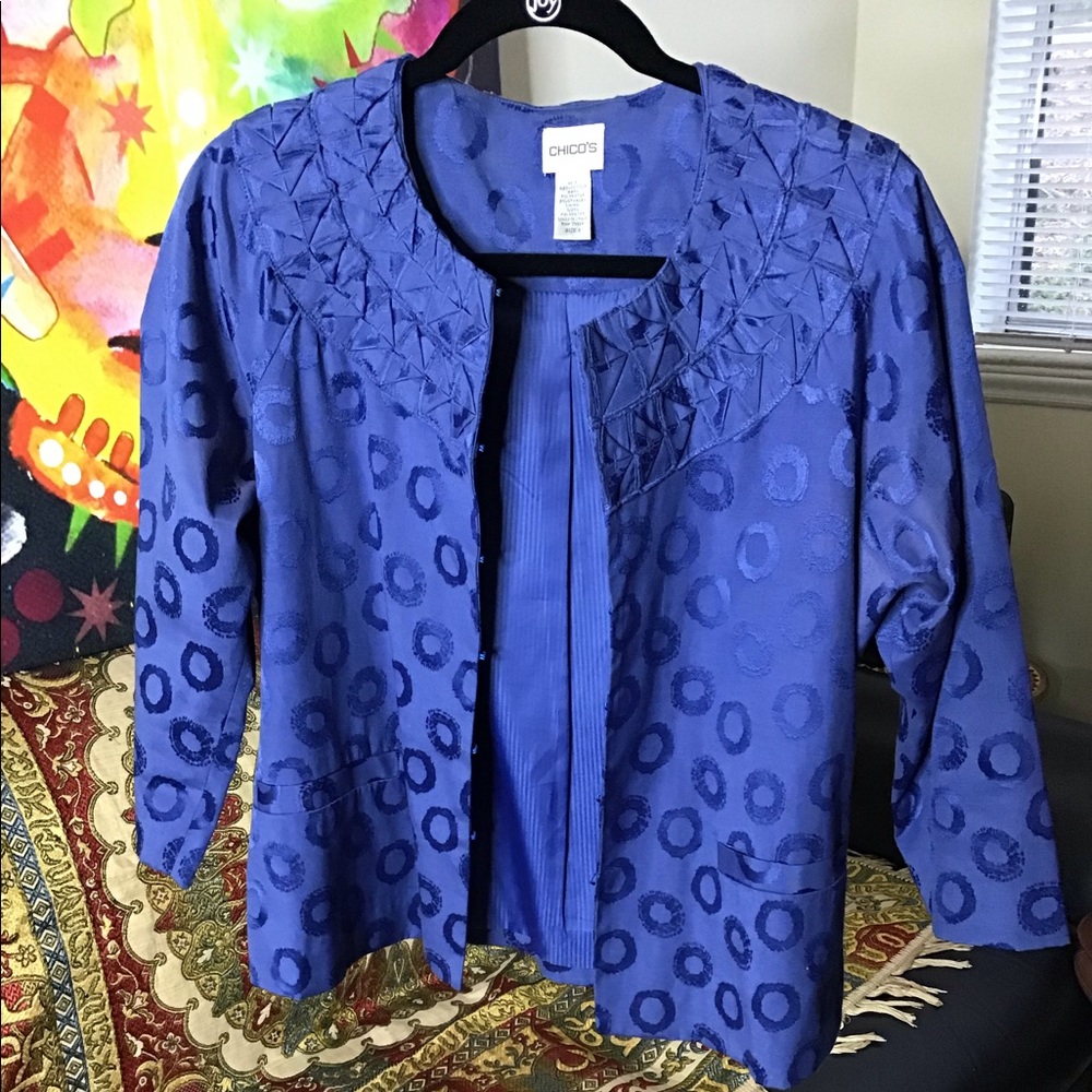 Blue Chicos jacket